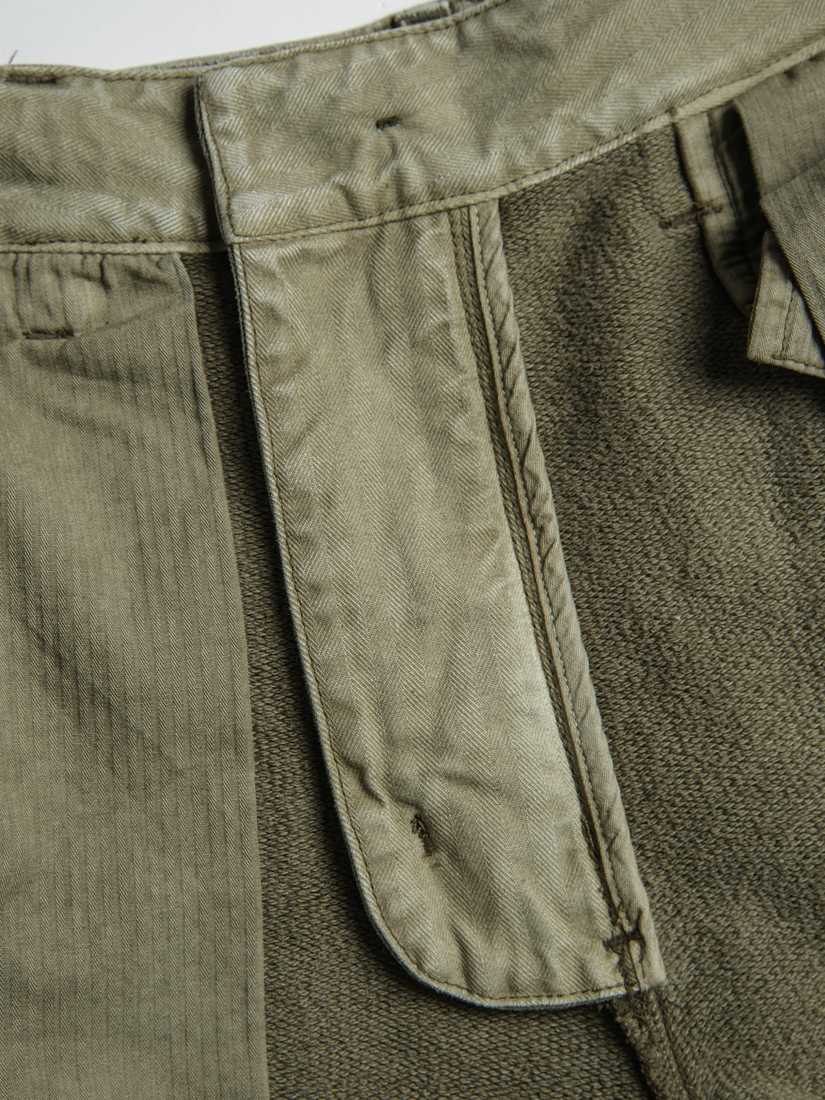 Drawstring Cotton Utility Cargo Shorts - product view 27
