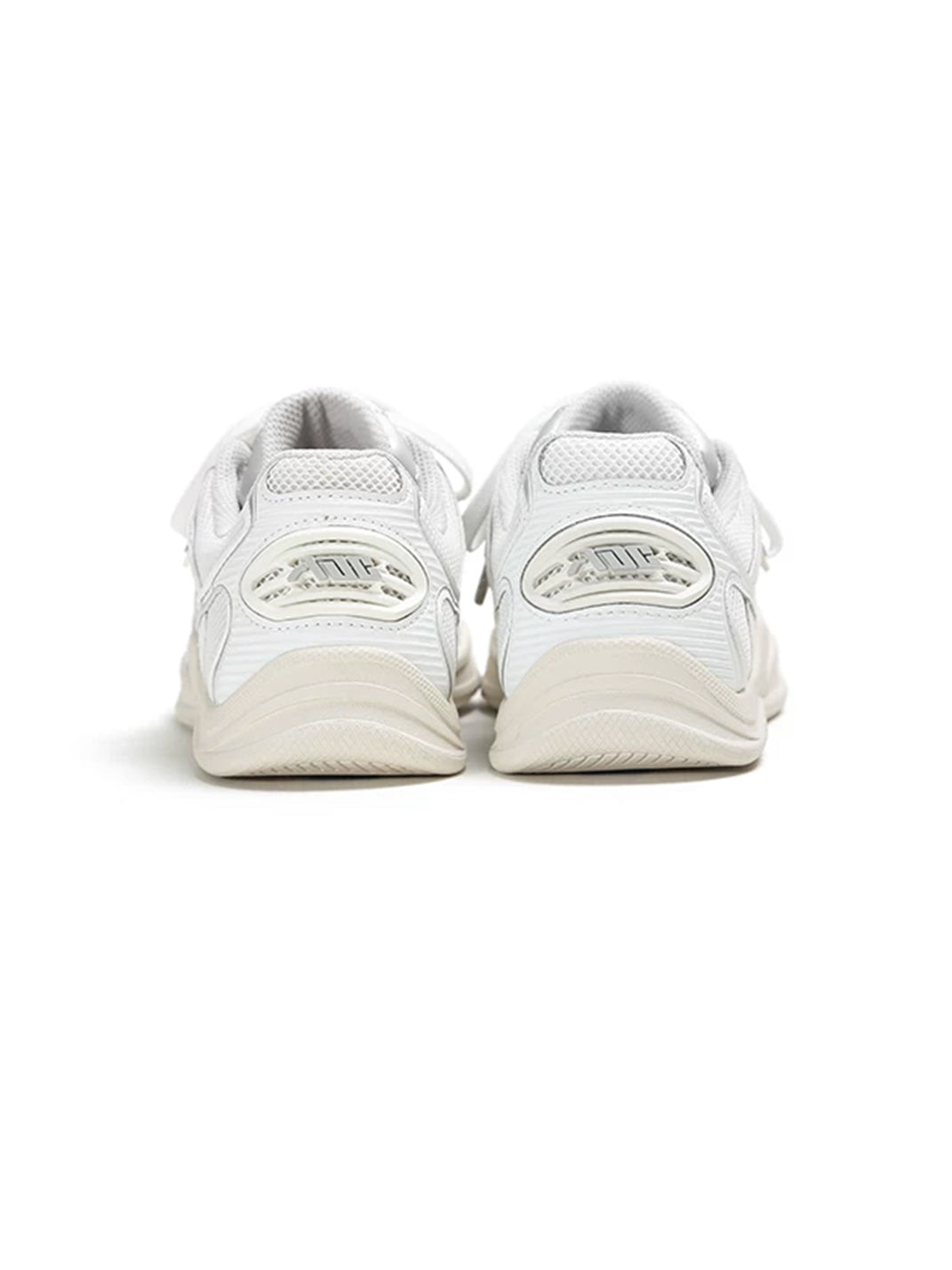 Curved Panel Mesh Retro Lace Up Trainers - product view 13