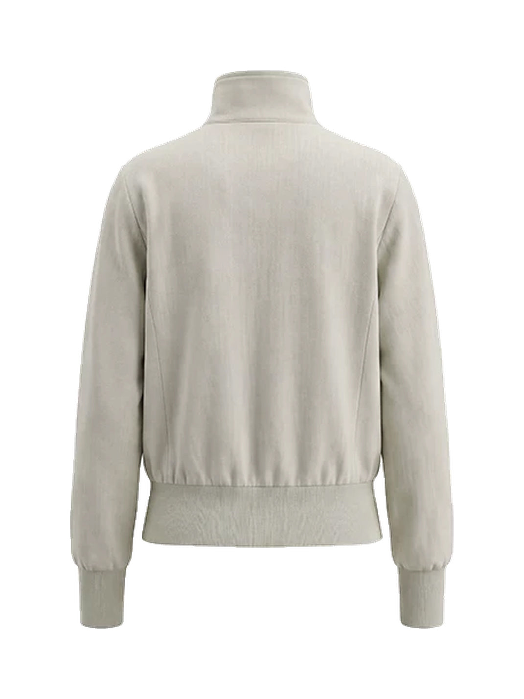 Cotton Button Front Stand Collar Jacket - product view 6