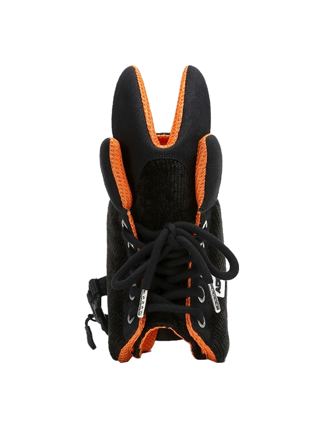 Layered Tongue Lace-Up Platform Boots - 6