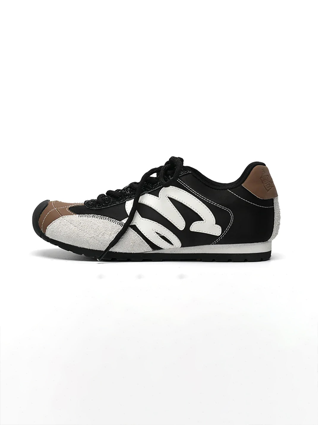 Sweeping Panel Low Profile Lace Up Sneakers - product view 8
