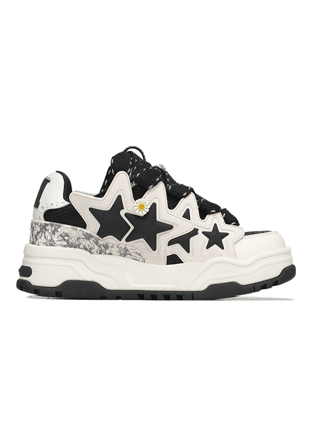 Reflective Daisy Star Chunky Sneakers - View 10