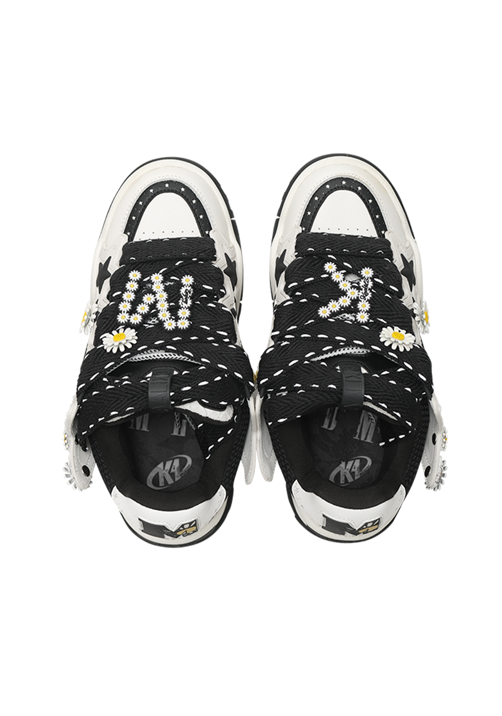 Reflective Daisy Star Chunky Sneakers - View 11