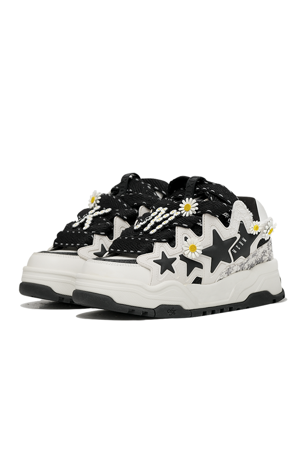 Reflective Daisy Star Chunky Sneakers - View 23