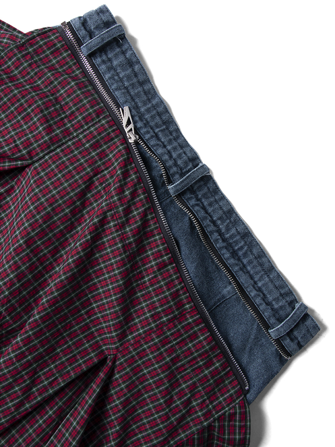 Detachable-Drape Balloon Baggy Jeans - View 15