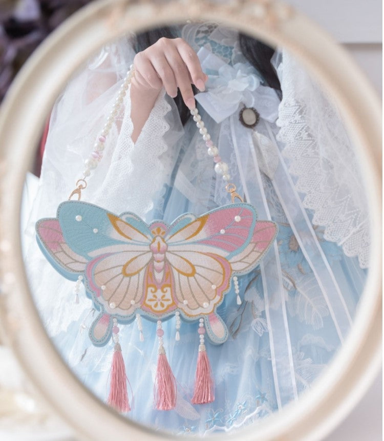 Embroidered Butterfly Tassel Bag product view 8