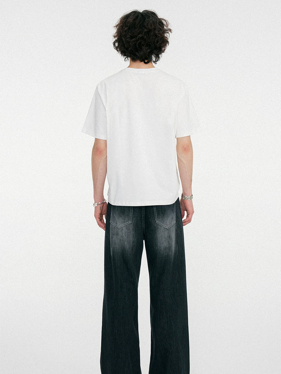 Rhinestone Tears Graphic Cotton-Blend Tee — product view 8