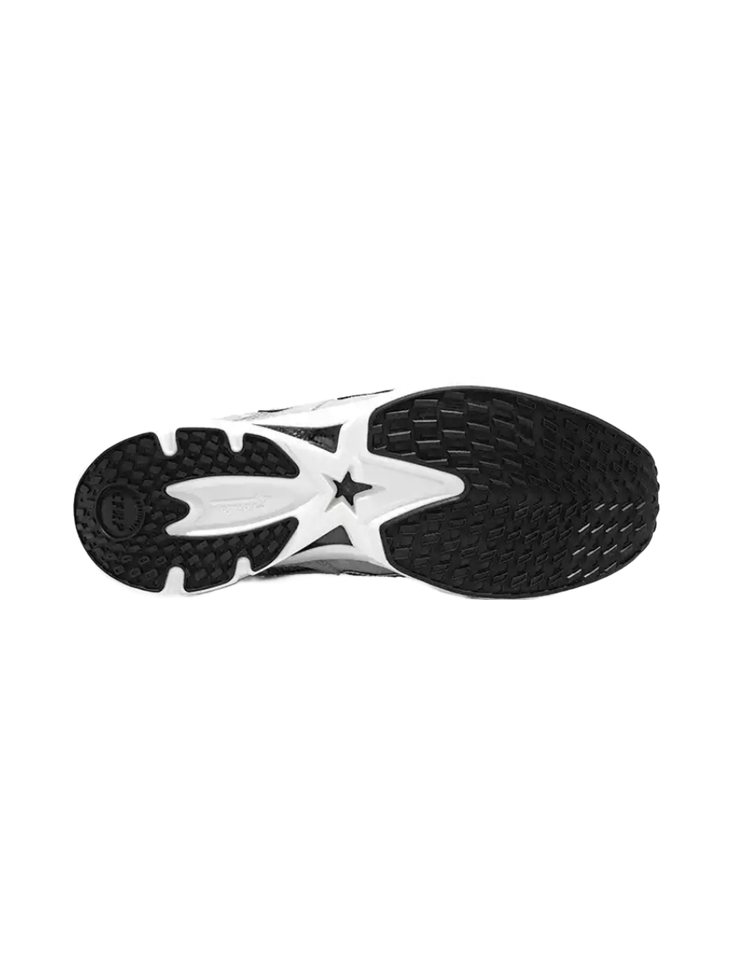 Gray Carbon-Plate Platform Running Sneakers - View 5