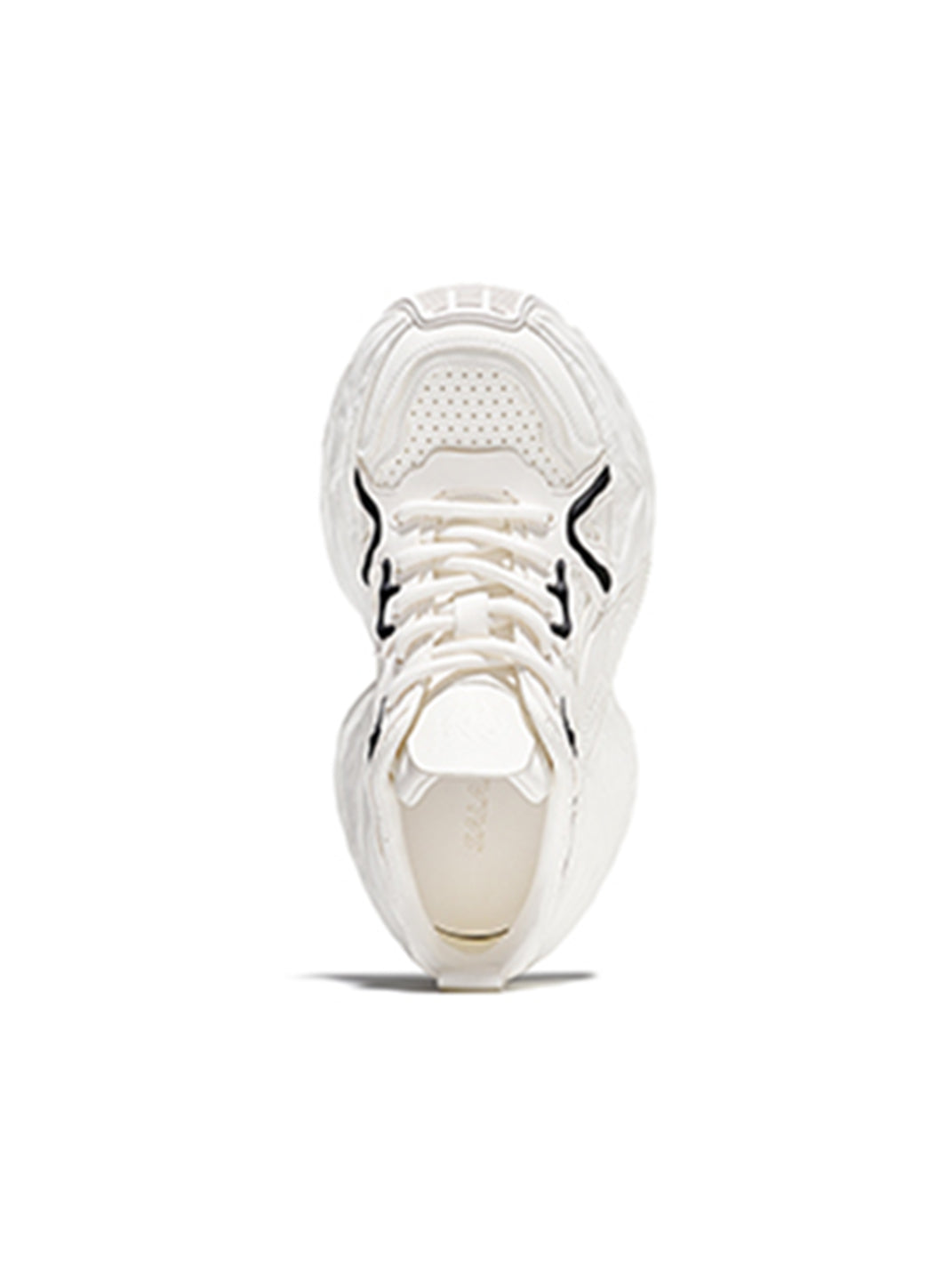 Flux Form Sculpted Leather Sneakers - View 7