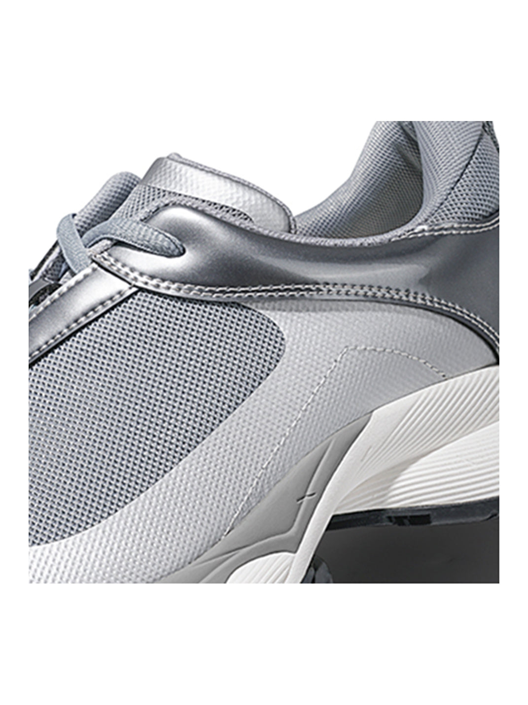 Metallic Split-Toe Technical Runner Sneakers - View 11