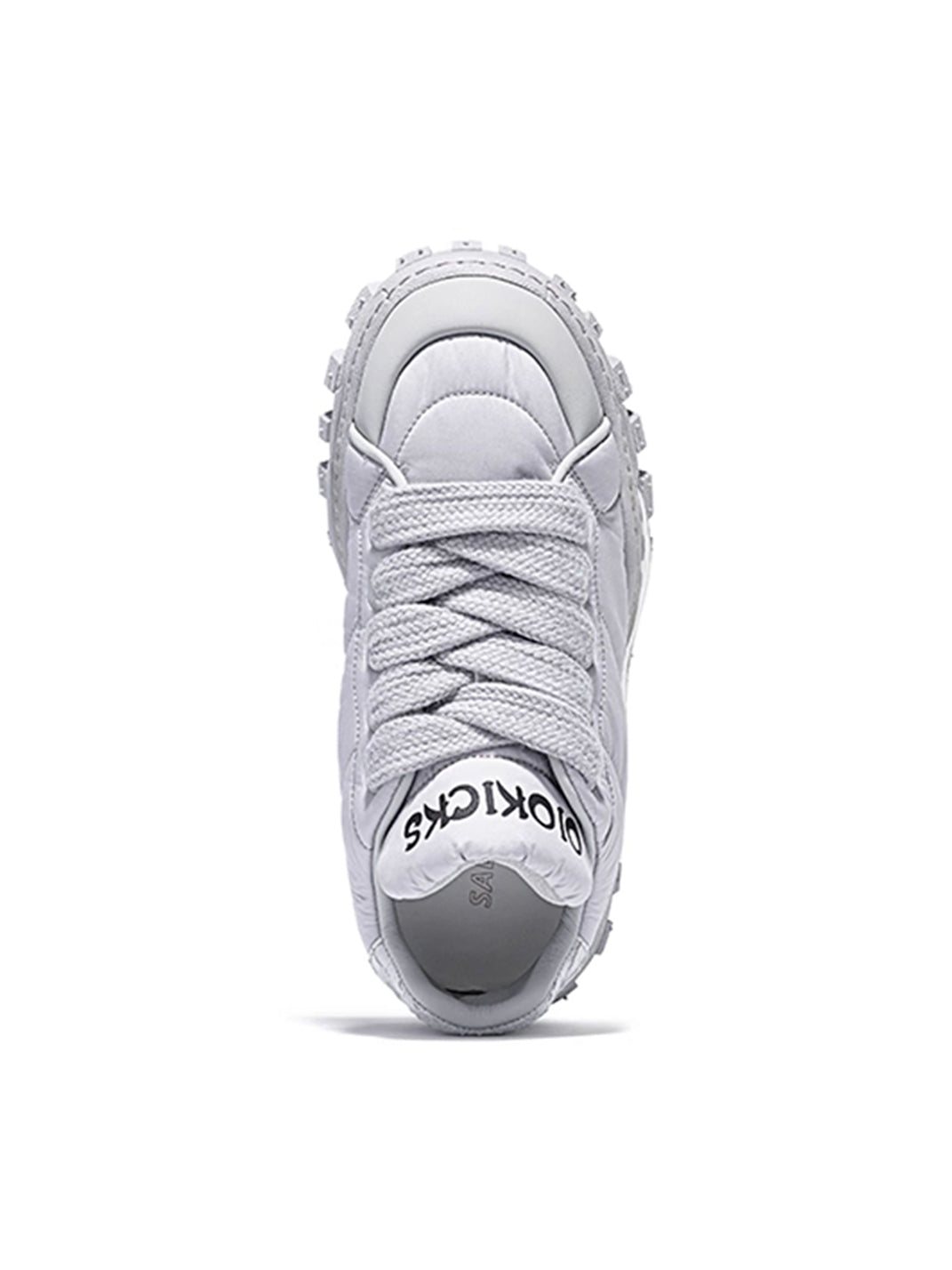Ripple-Sole Leather Trail Runner Sneakers - View 7