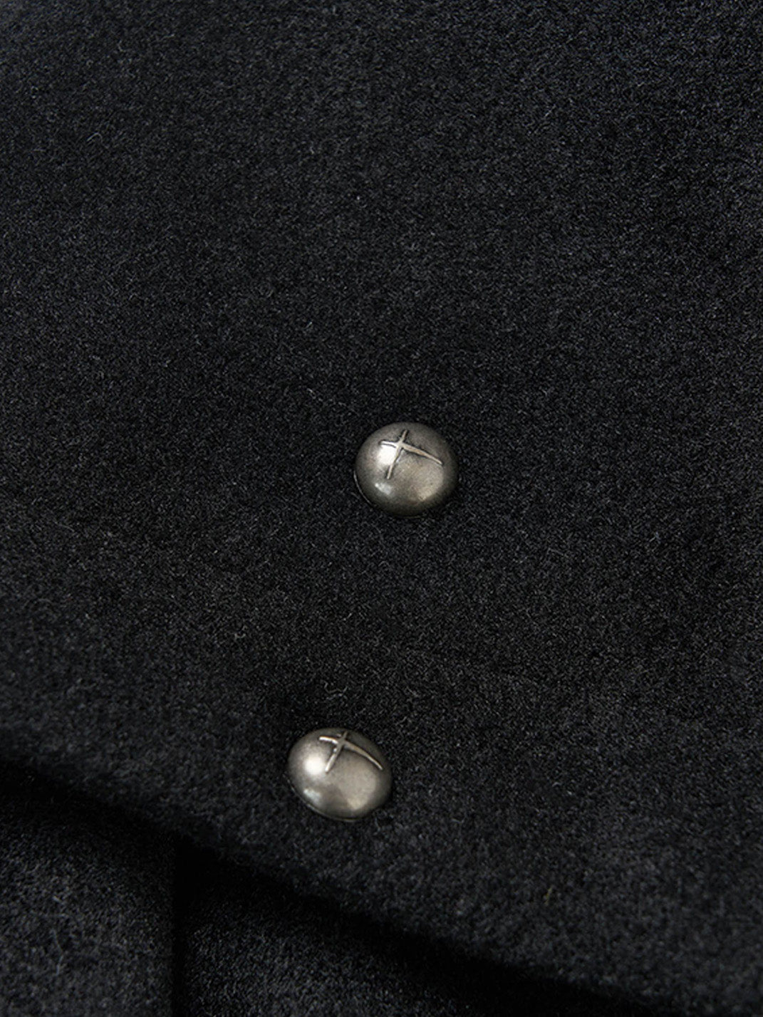 Detachable Faux-Fur Collar Double-Zip Coat - View 10