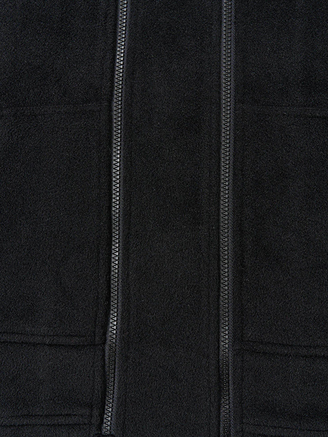Detachable Faux-Fur Collar Double-Zip Coat - View 11