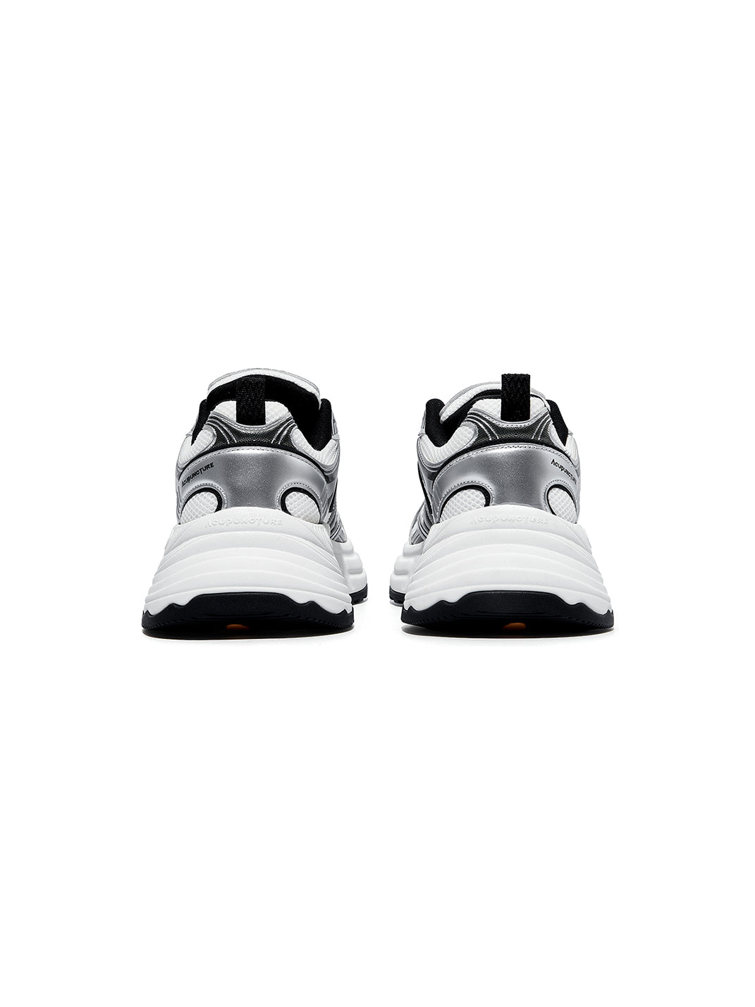 Silver Wave Chunky Dad Sneakers - View 8