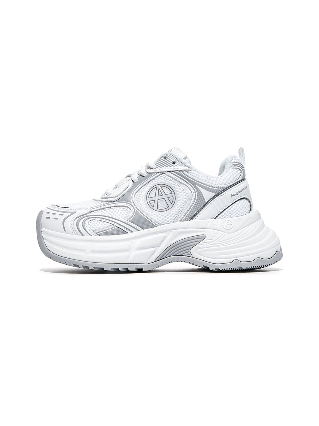 Silver Wave Chunky Dad Sneakers - View 13