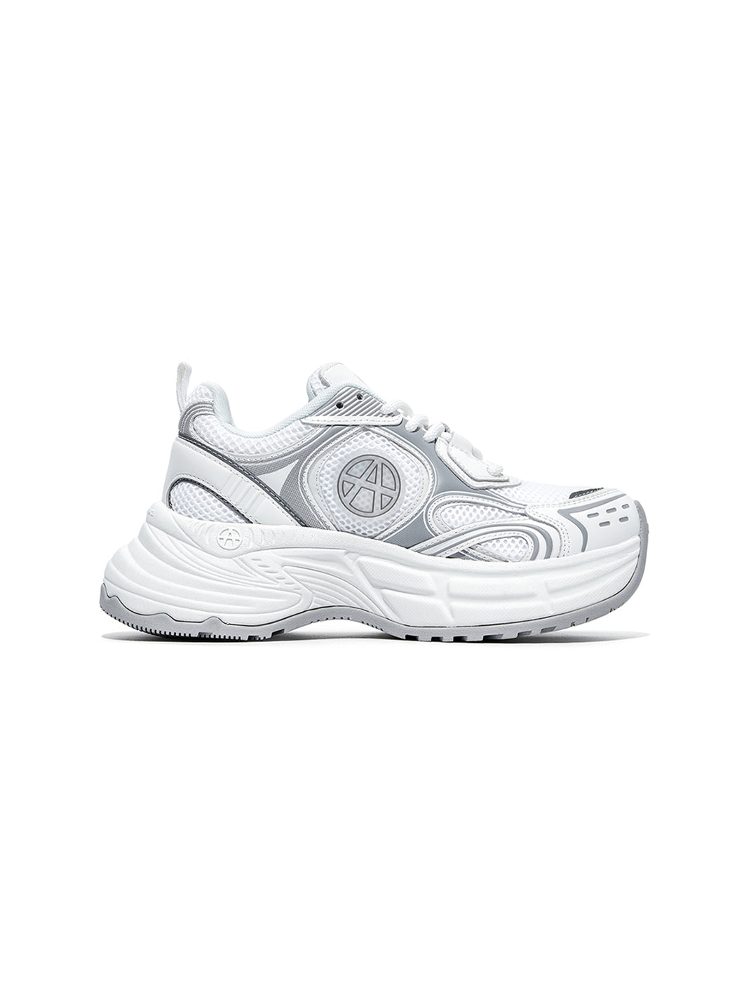 Silver Wave Chunky Dad Sneakers - View 23