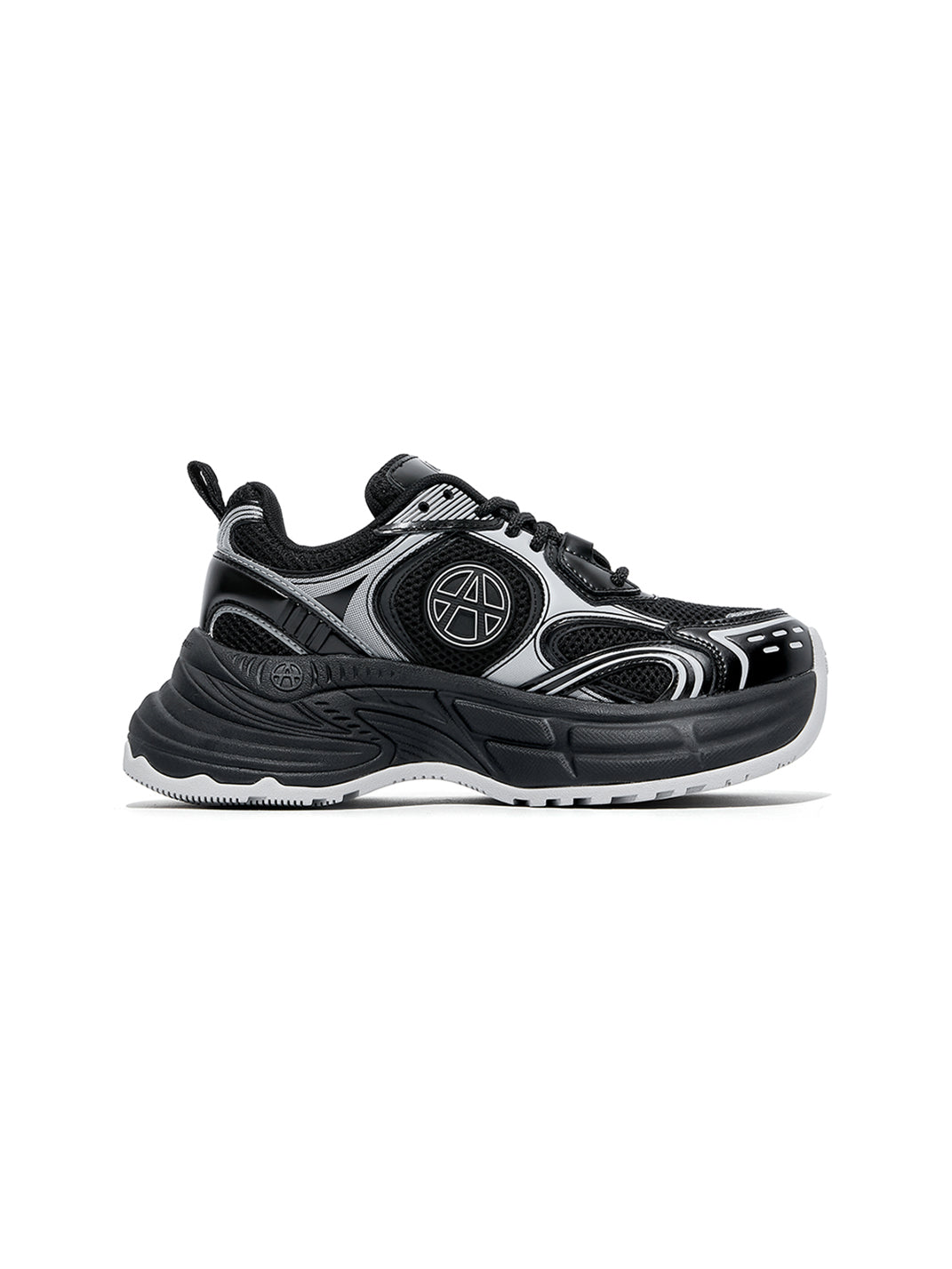 Silver Wave Chunky Dad Sneakers - View 35