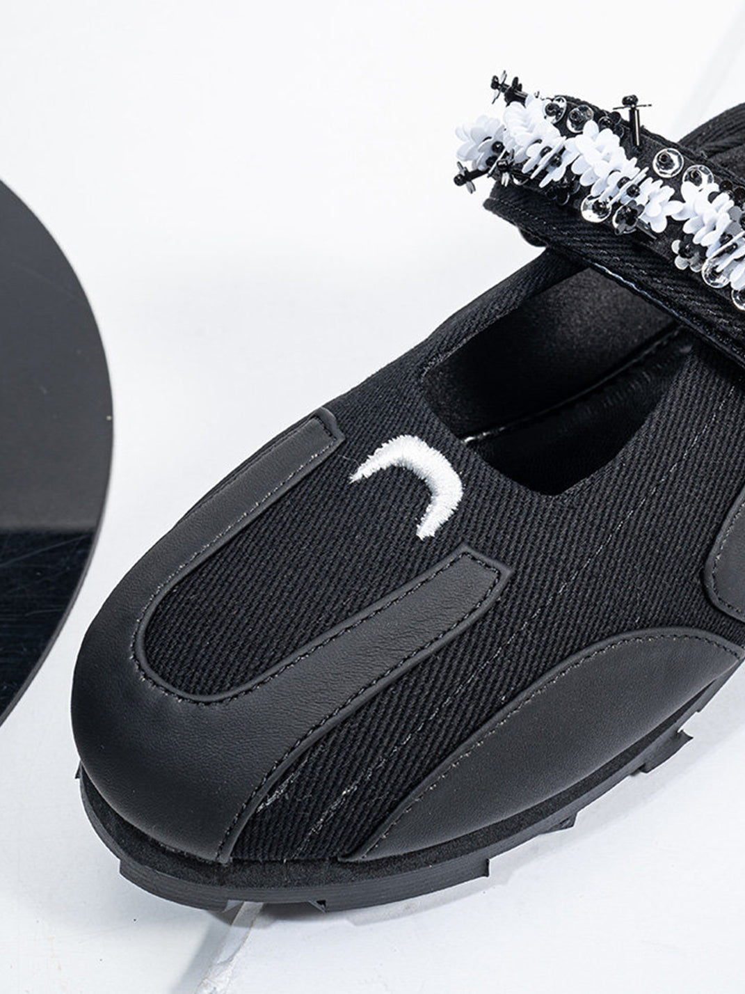 Beaded-Strap Sport Ballet Mary Janes - View 10