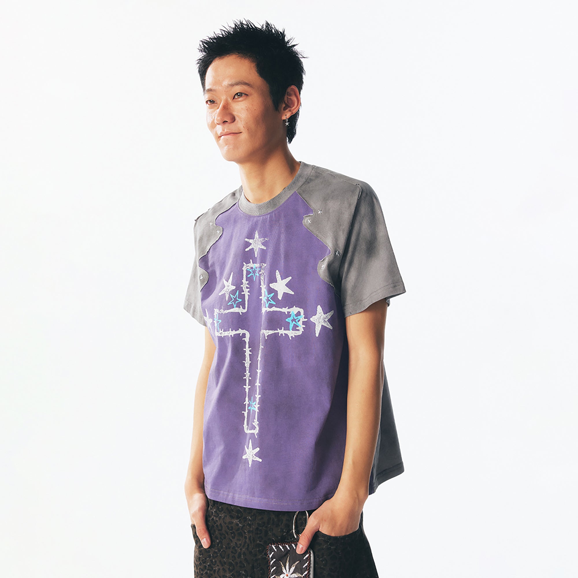 Star Cross Graphic Washed Tee