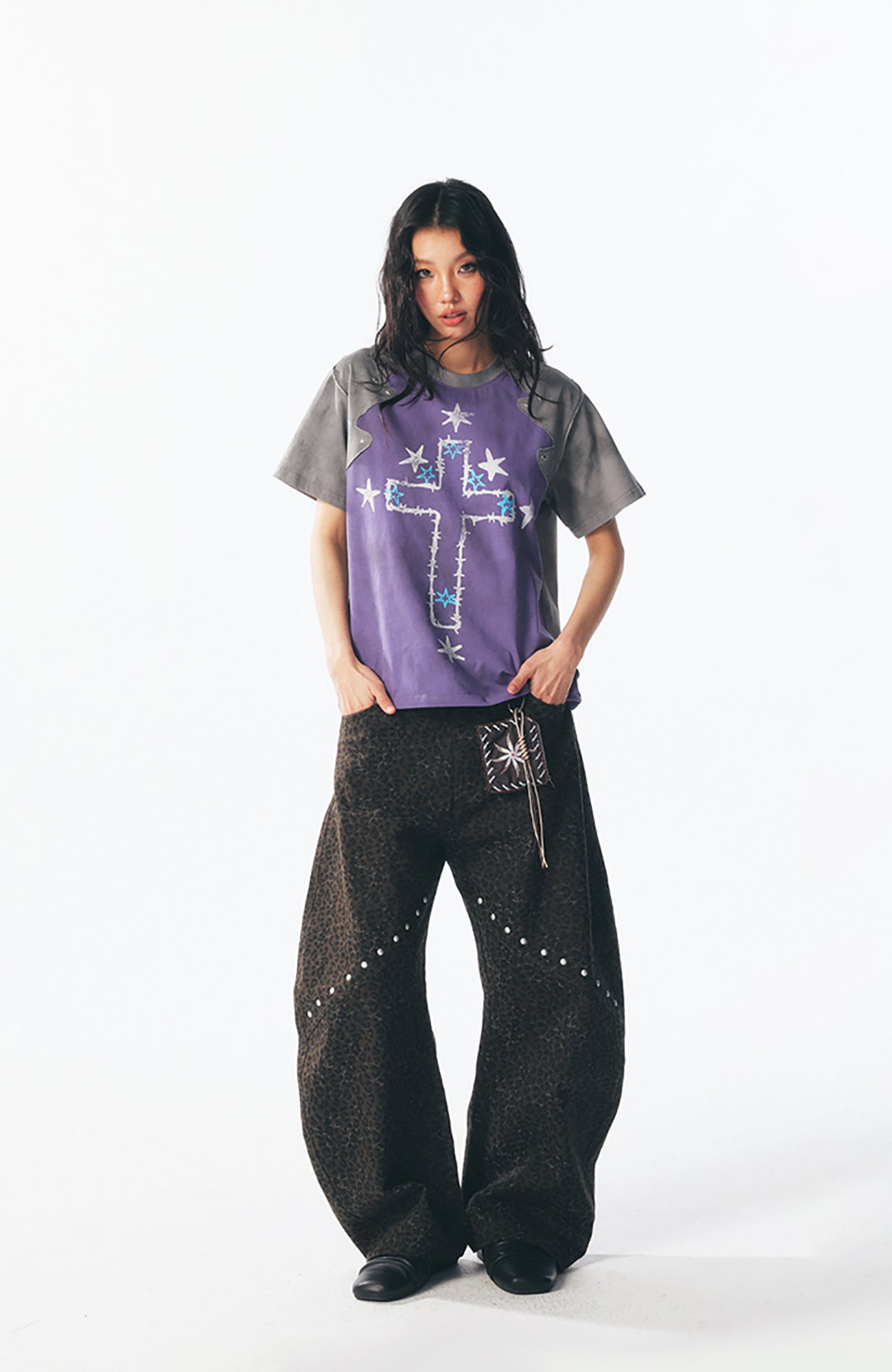 Star Cross Graphic Washed Tee