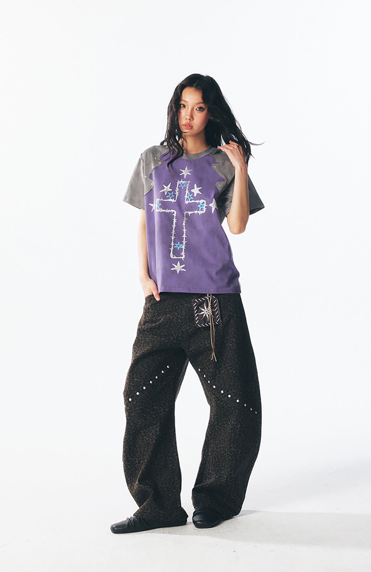 Star Cross Graphic Washed Tee
