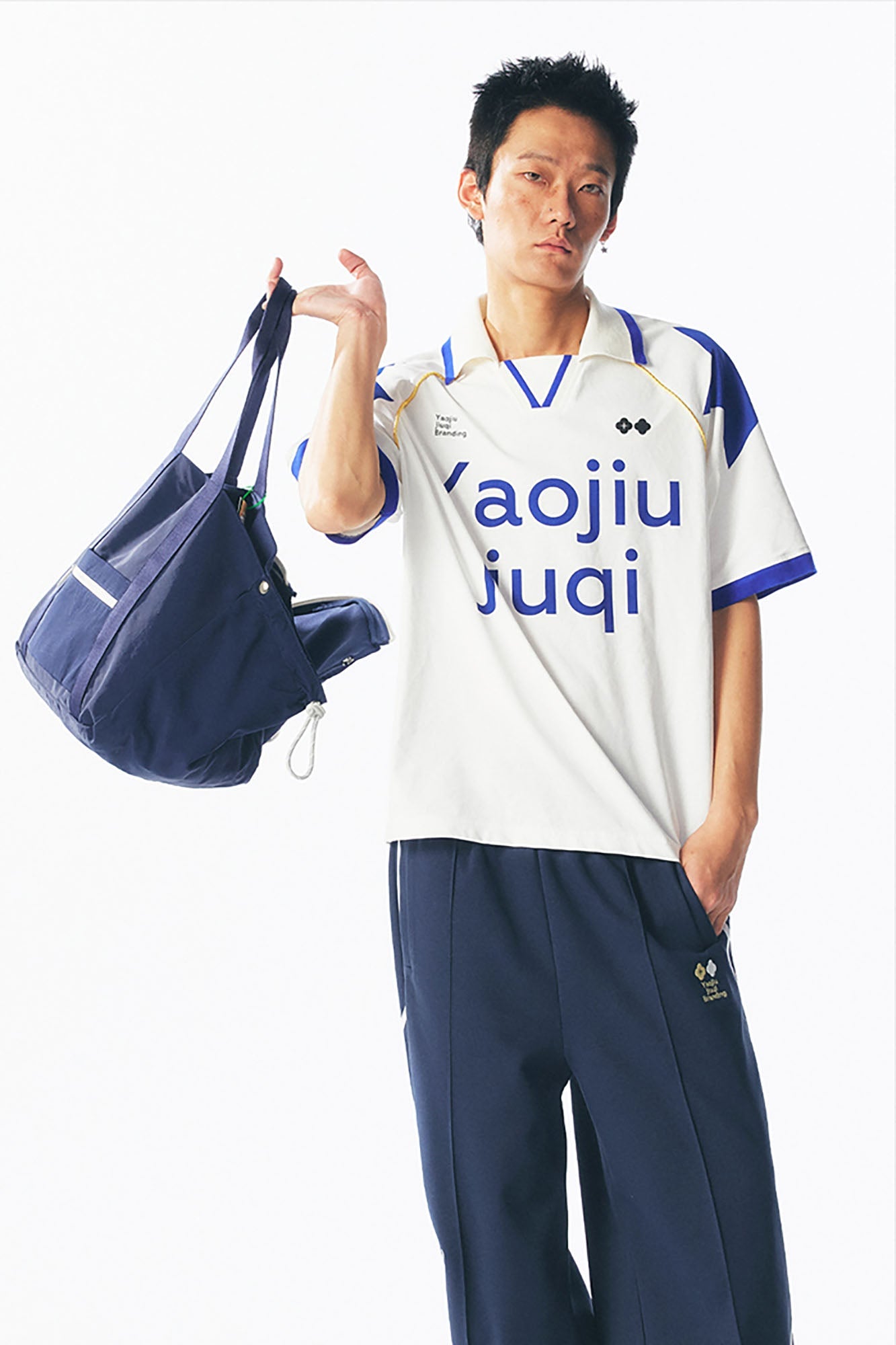 Athletic Contrast-Panel Jersey