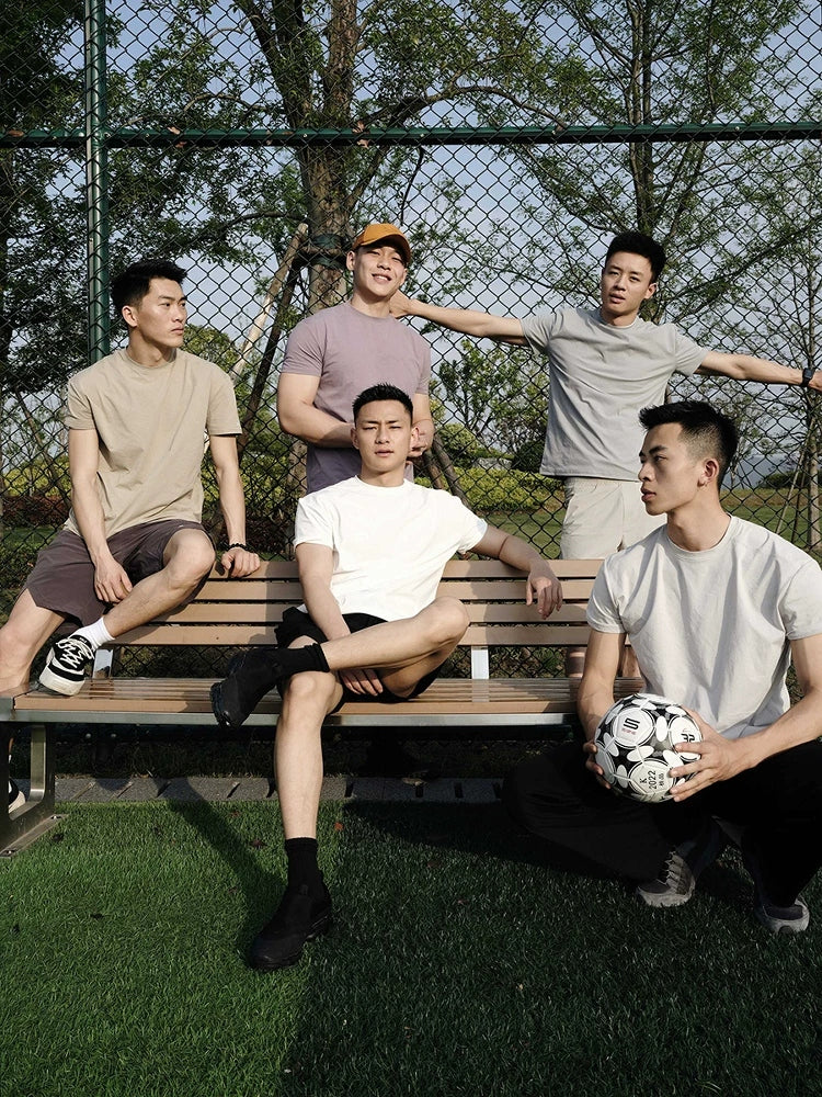 Panel-Seam Crewneck Training Tee product view 6