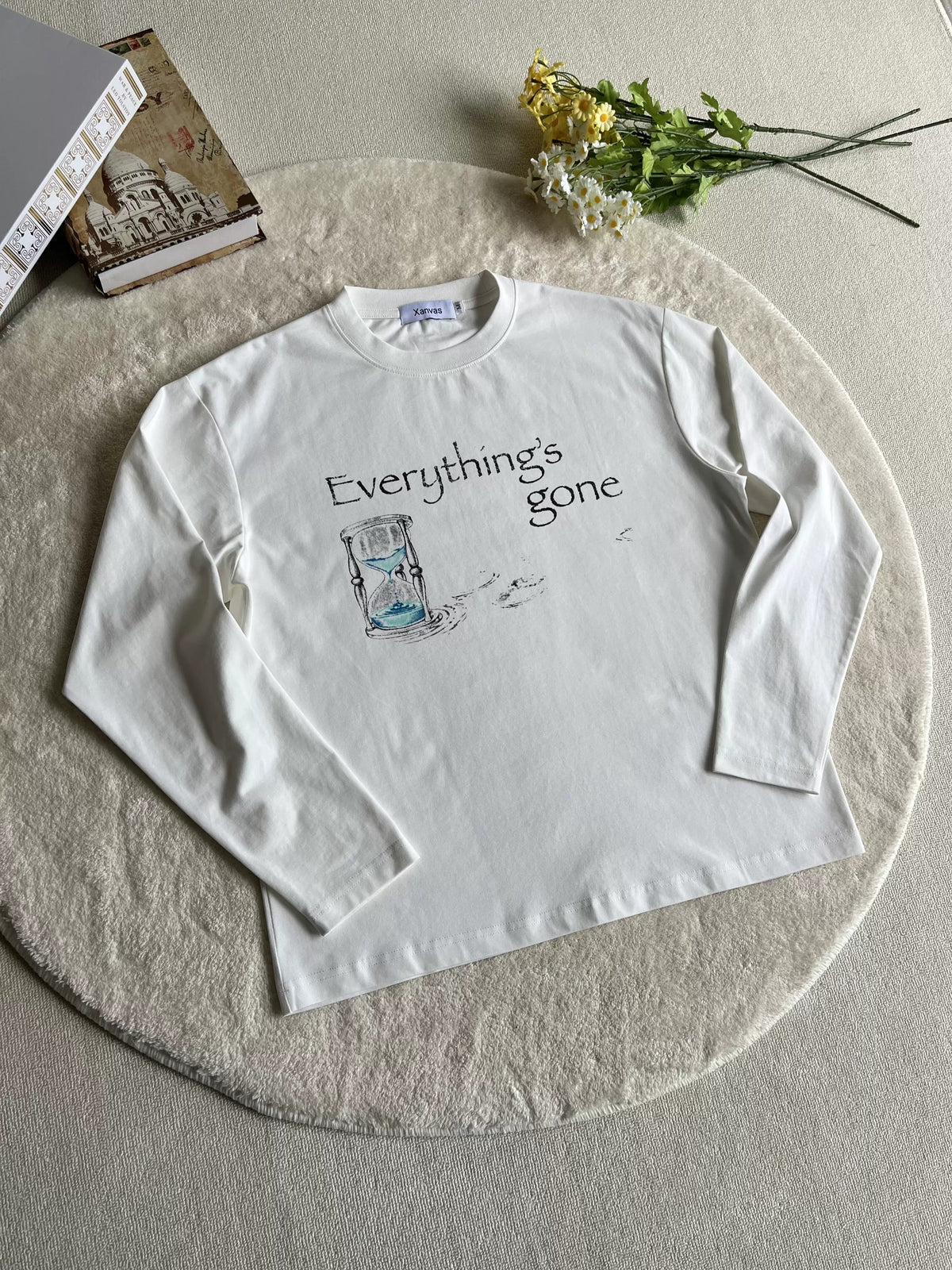 Hourglass Graphic Long-Sleeve Tee product view 1