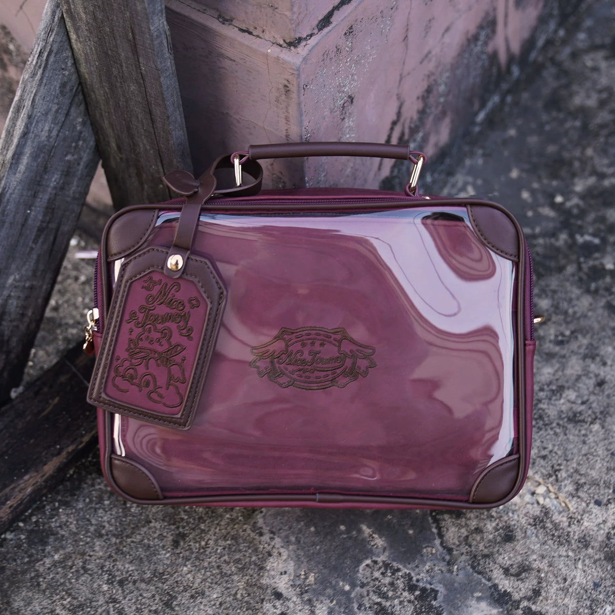 Vintage Window Travel Satchel product view 15