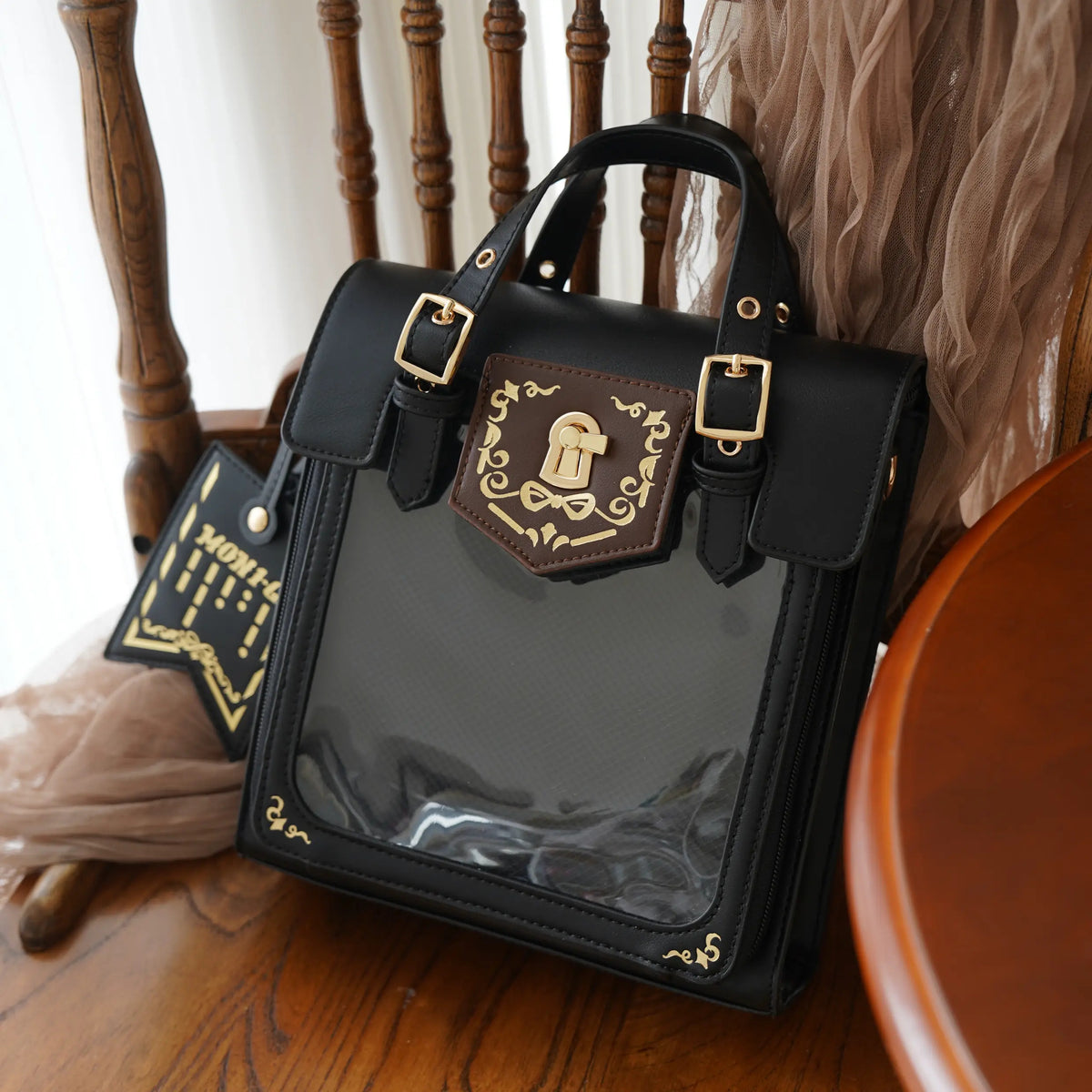 Lock Crest Convertible Display Backpack product view 7