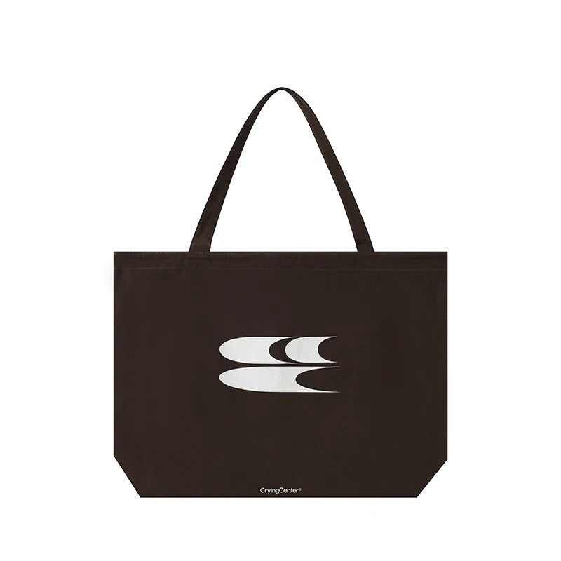 Soft Color Emblem Canvas Tote product view 3