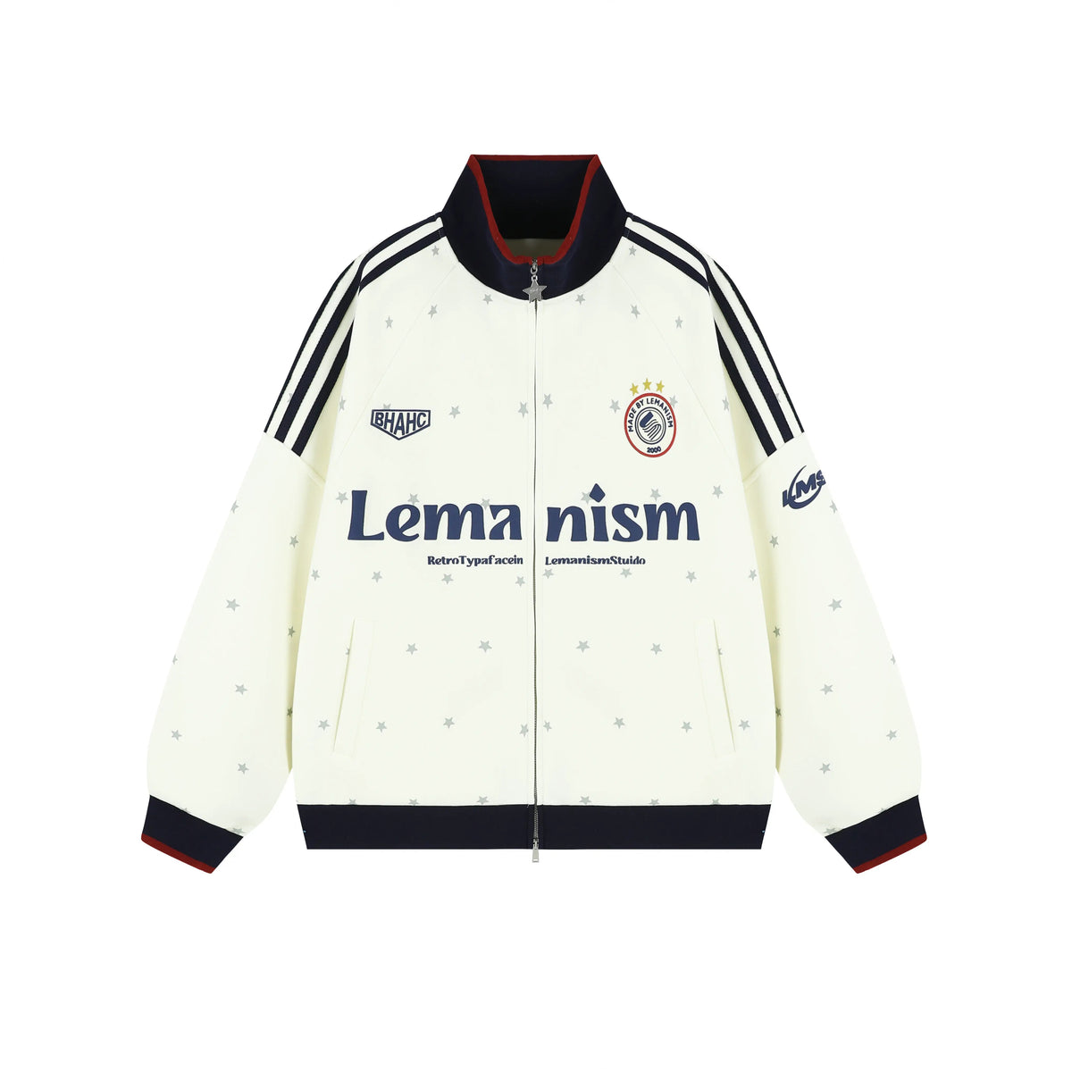 Star-Crest Striped Track Jacket product view 8