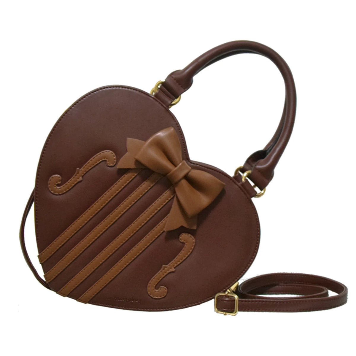 Violin Heart Bow Handbag product view 3