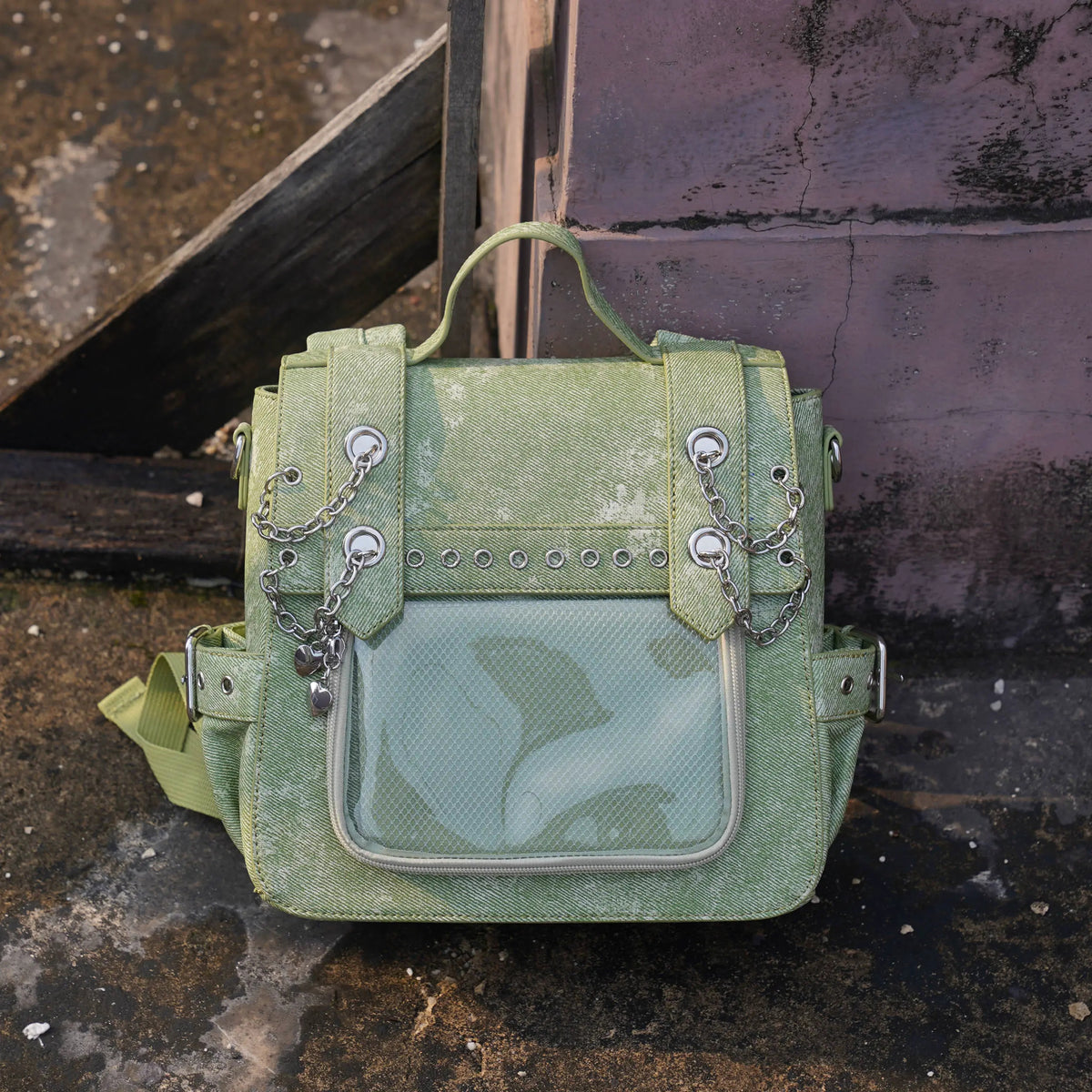 Chain Trim Mini Display Backpack product view 6