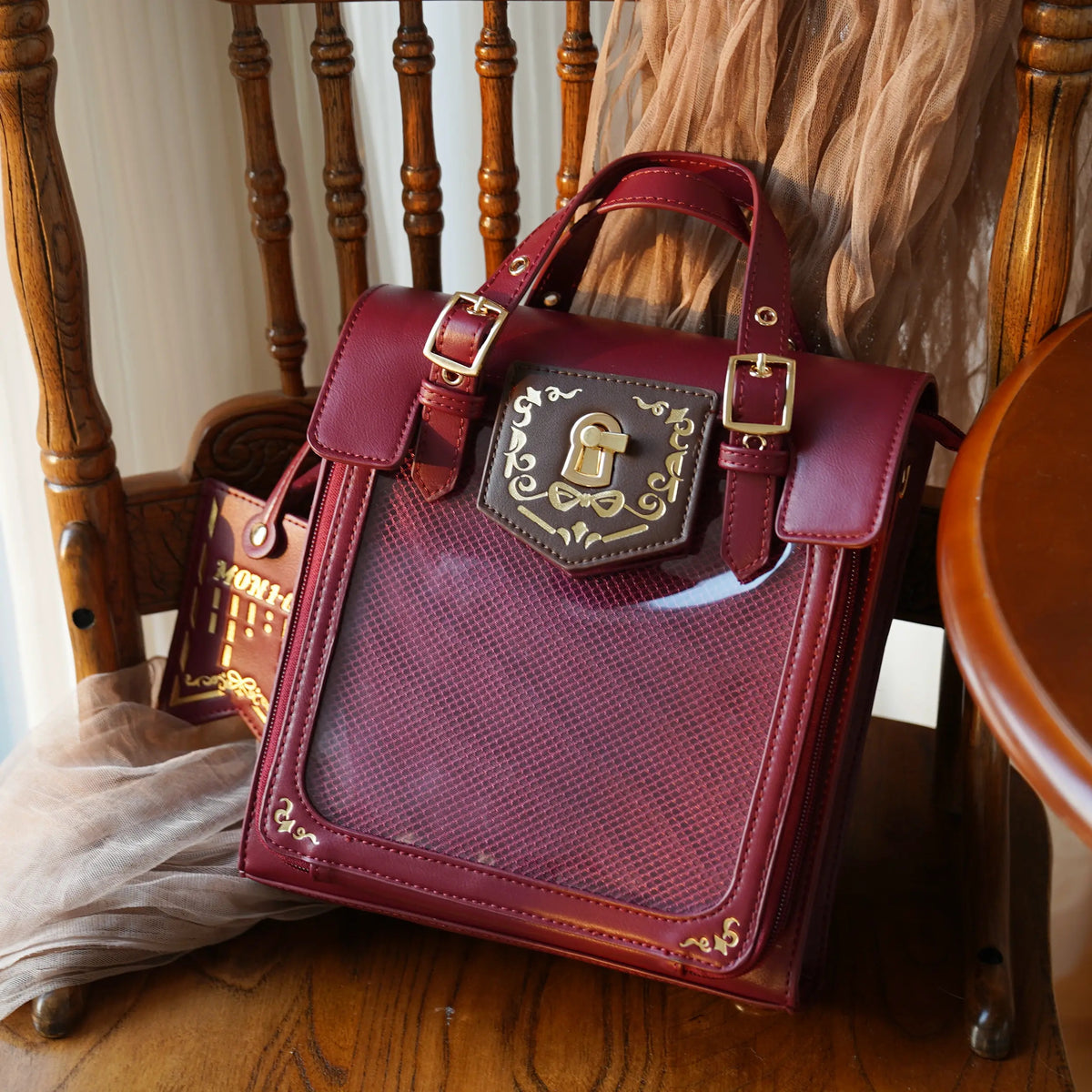Lock Crest Convertible Display Backpack product view 6