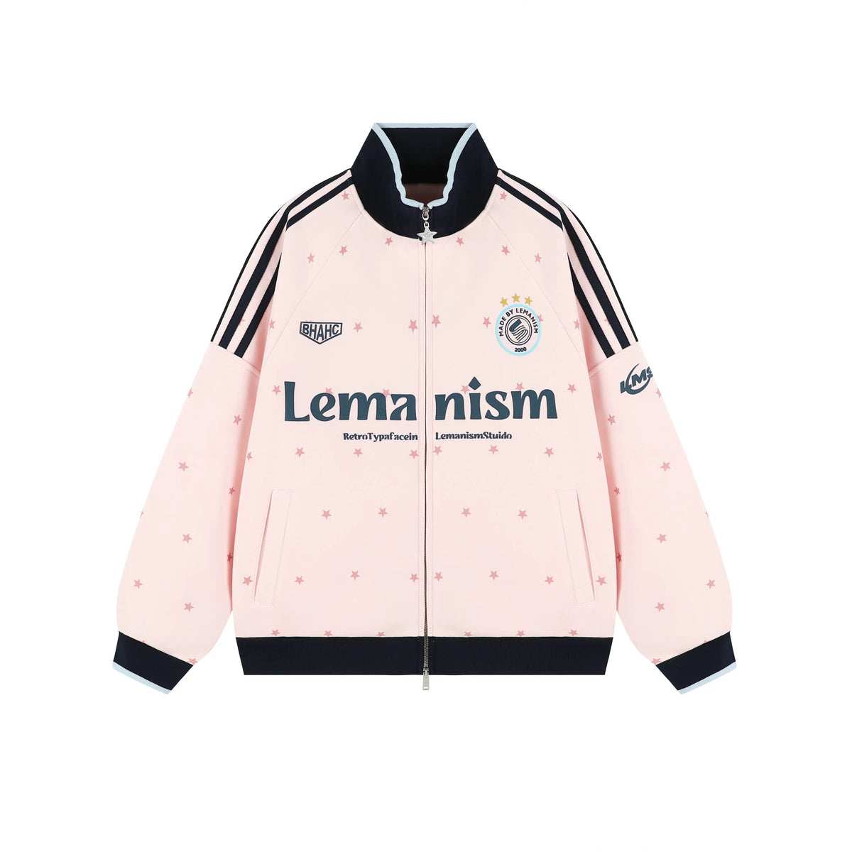 Star-Crest Striped Track Jacket product view 7