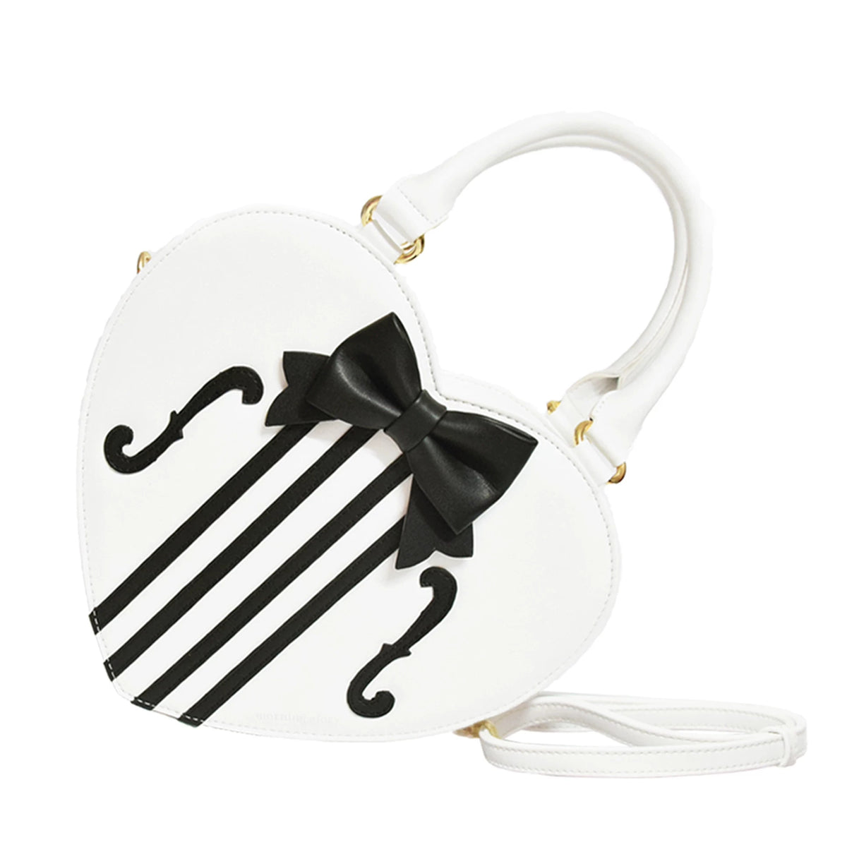 Violin Heart Bow Handbag product view 5