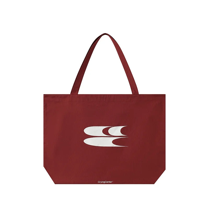 Soft Color Emblem Canvas Tote product view 2