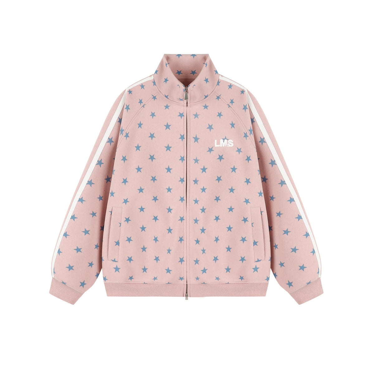 Allover-Star Zip Track Jacket product view 3