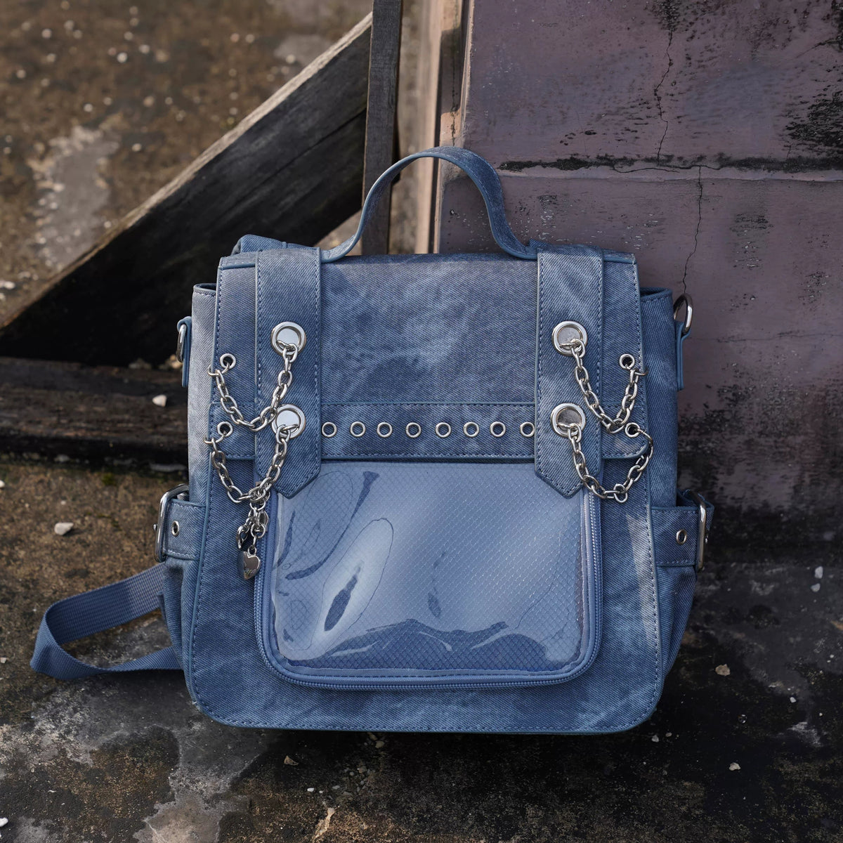 Chain Trim Mini Display Backpack product view 4
