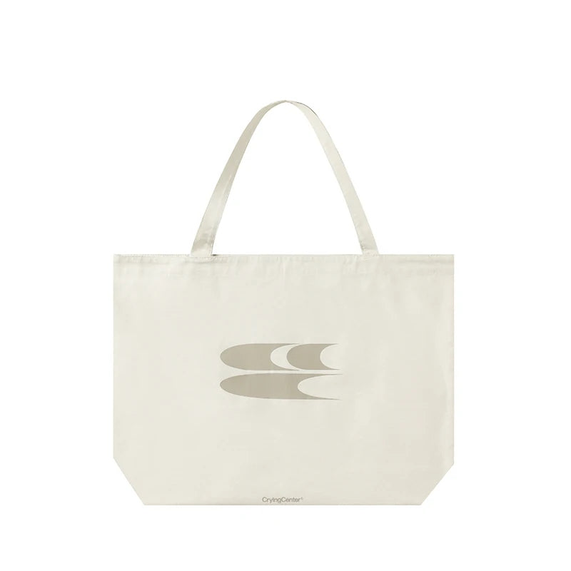 Soft Color Emblem Canvas Tote product view 1