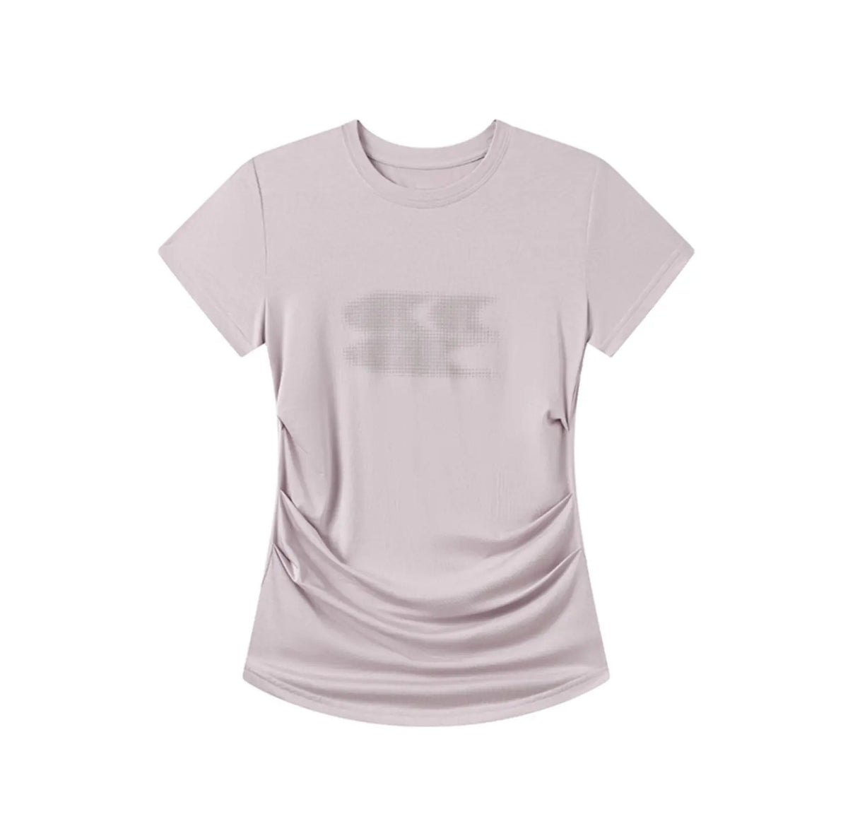 Ruched Waist Soft Stretch Tee product view 2