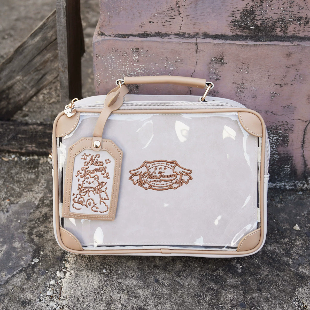 Vintage Window Travel Satchel product view 11