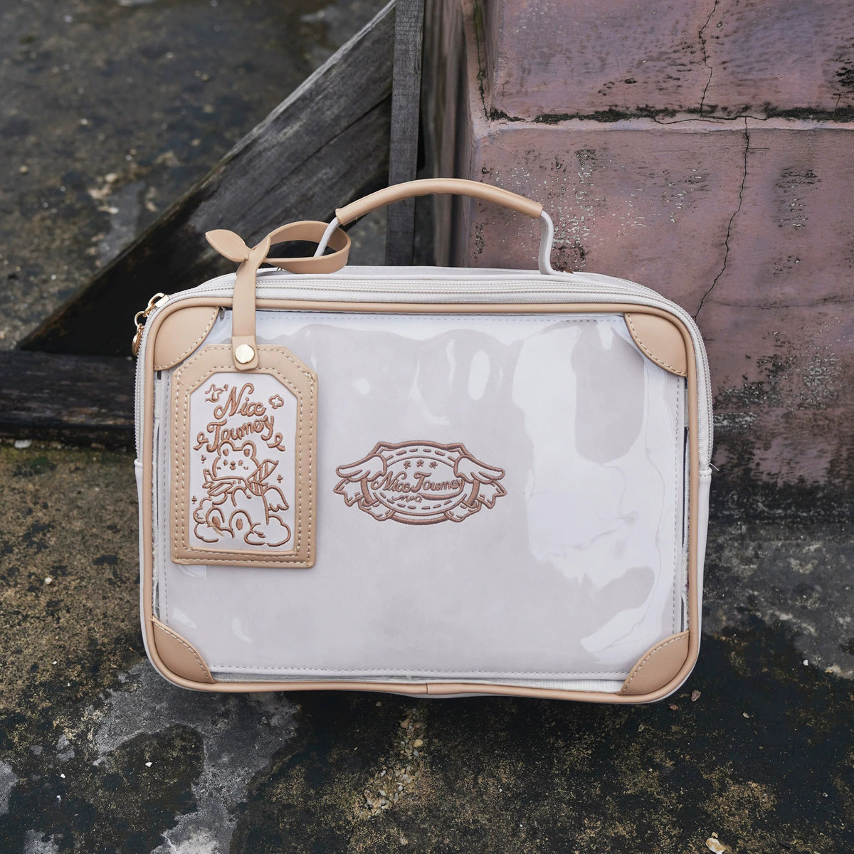 Vintage Window Travel Satchel product view 2