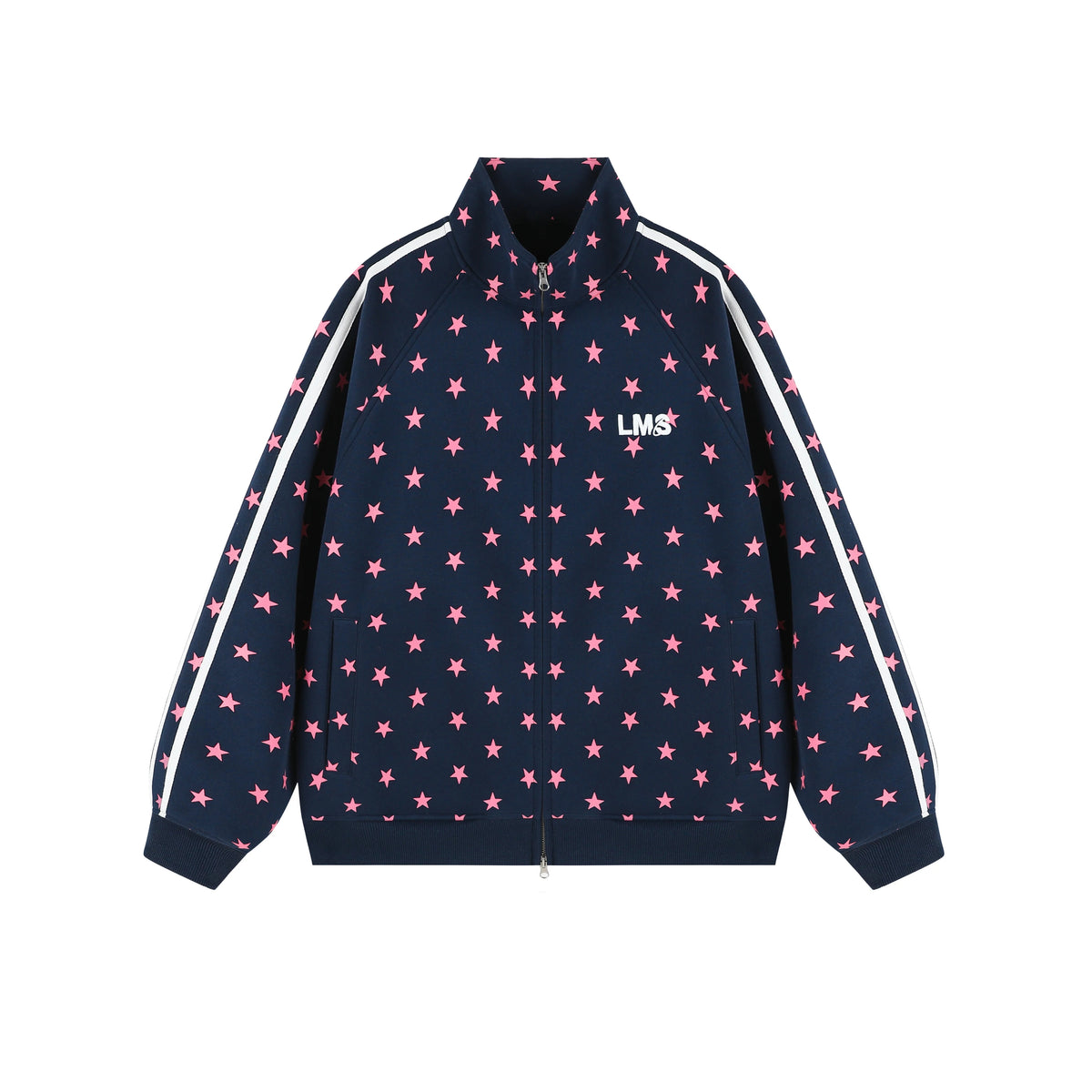 Allover-Star Zip Track Jacket product view 5