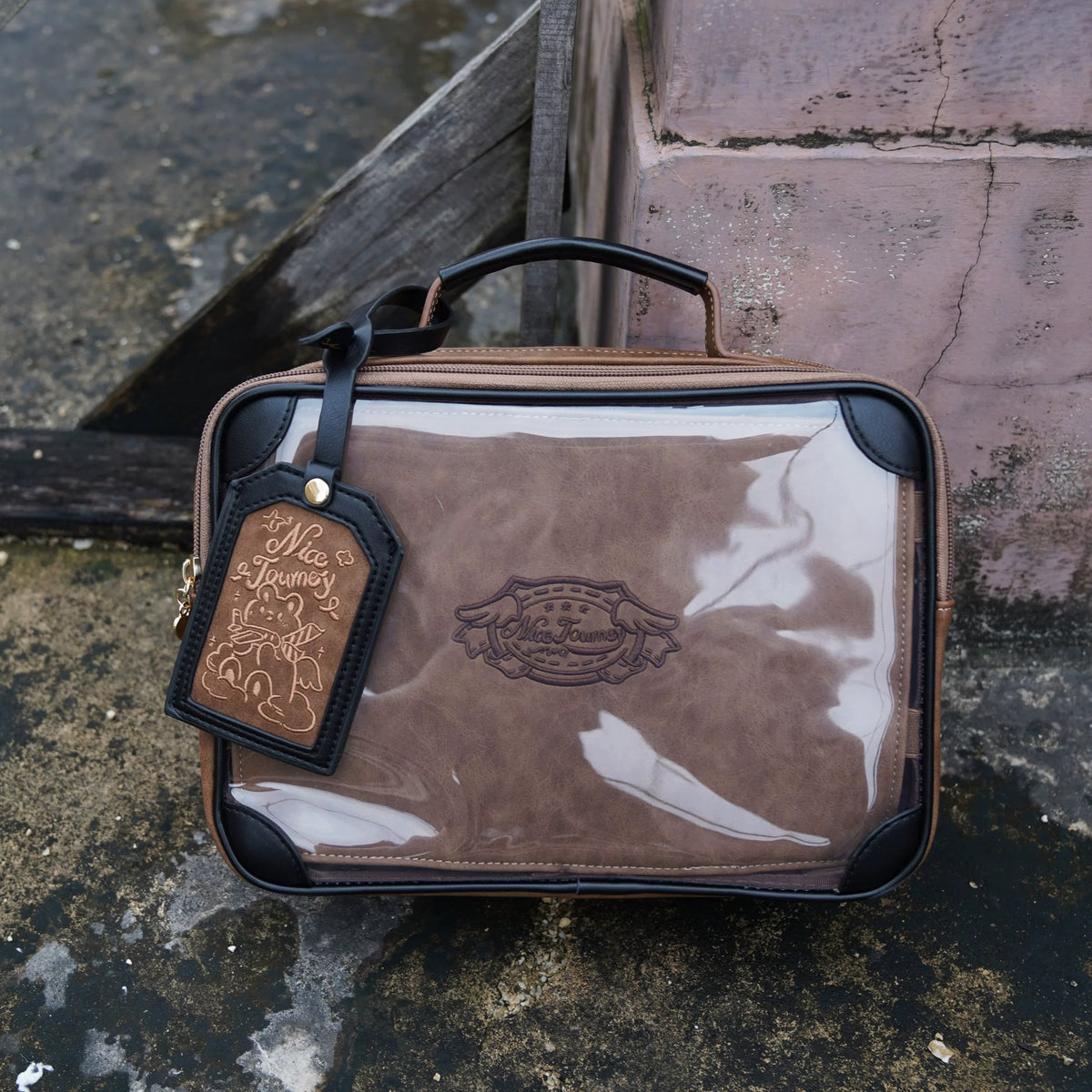Vintage Window Travel Satchel product view 7