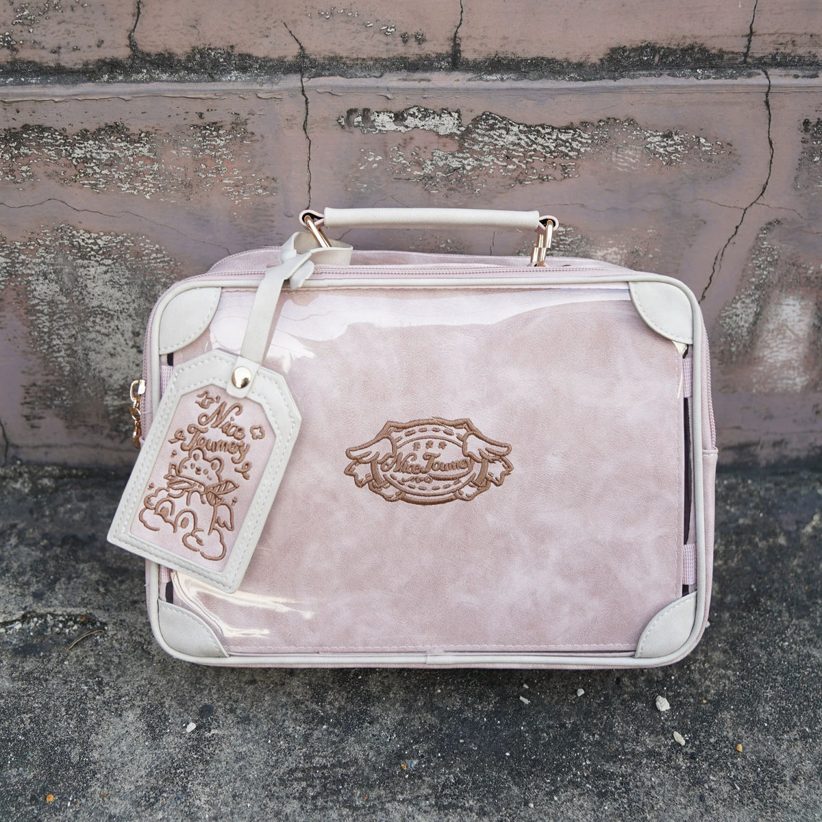 Vintage Window Travel Satchel product view 17