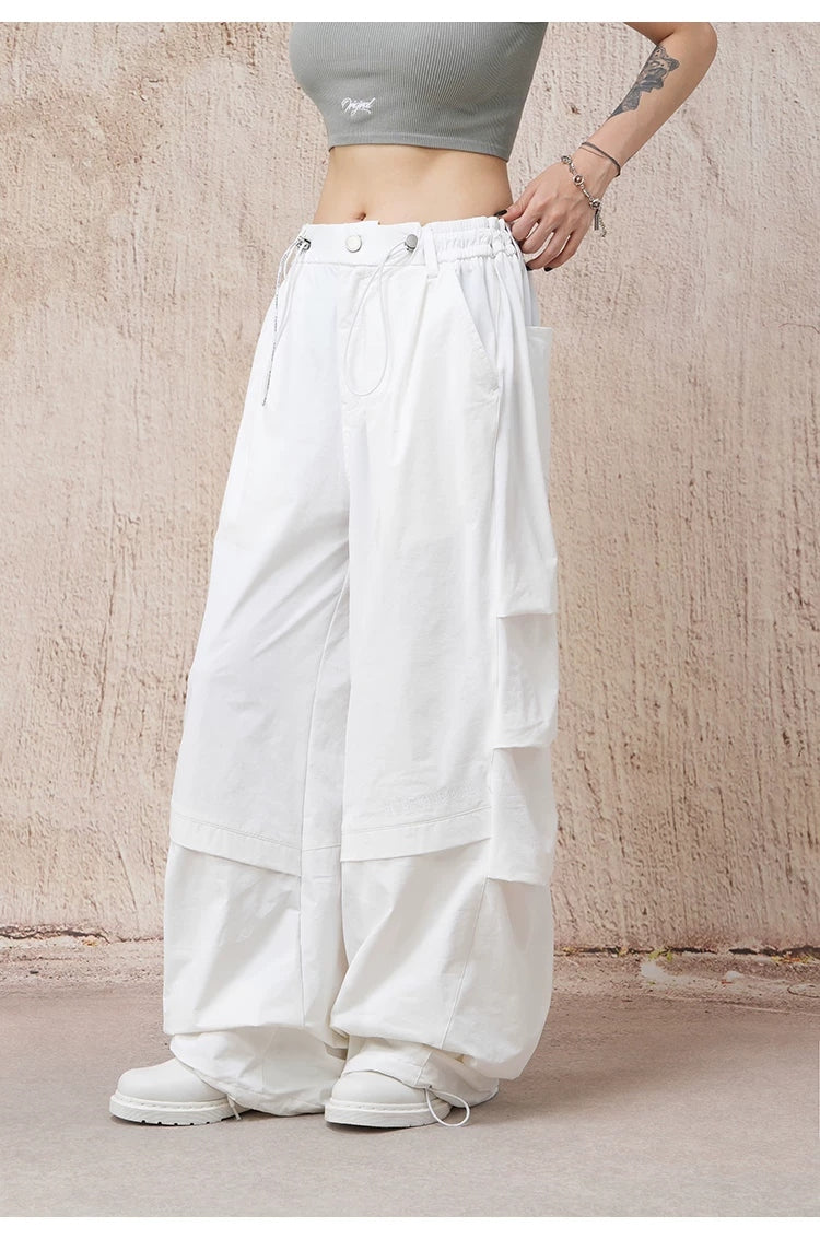 Drawstring Multi-Pocket Cargo Pants product view 8