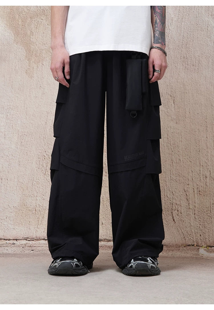 Drawstring Multi-Pocket Cargo Pants product view 9
