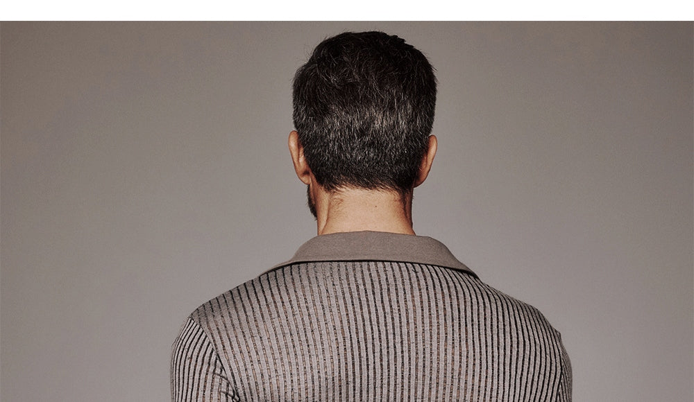 Sheer Ribbed Button-Front Shirt product view 7